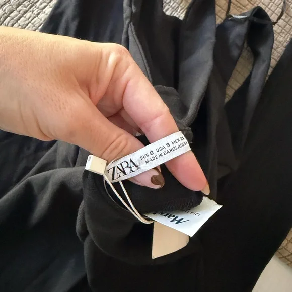 Zara Black Jumpsuit - Picture 14 of 16